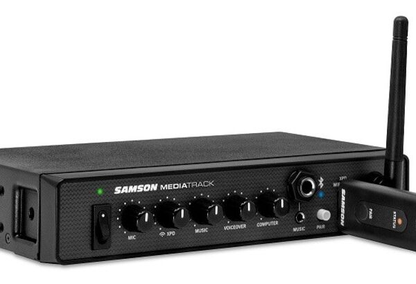 Samson MediaTrack 4-kanalinis rackmount mikseris su USB sąsaja