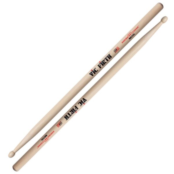Vic Firth CM American Classic® Metal Wood Tip būgnų lazdelės