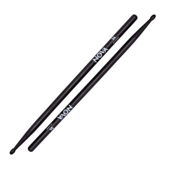 Vic Firth N5AB Nova 5A Wood Black būgnų lazdelės