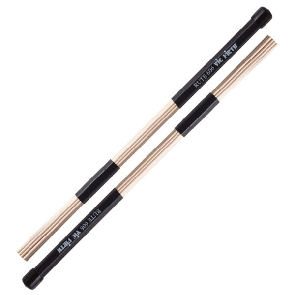 Vic Firth RUTE606 Lazdelės su guminiu rankeniu 19 dowelų