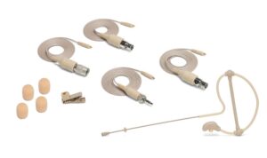 Samson SE50x-TAN Omnidirekcinis ausų mikrofonas su mini kondensatoriumi