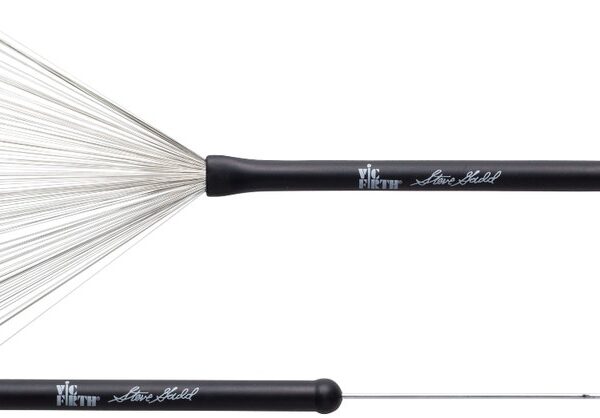 Vic Firth SGWB Steve Gadd Būgnų šluotelės su kampinėmis vielomis