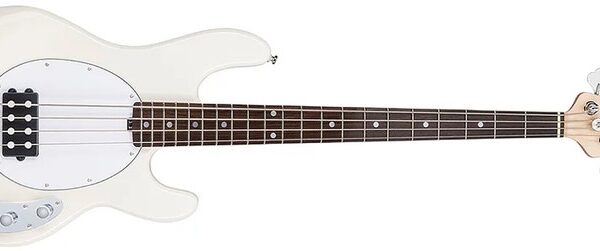 Sterling by Music Man, Stingray, RAY4, Vintage Cream, elektrinis bosas, gitara