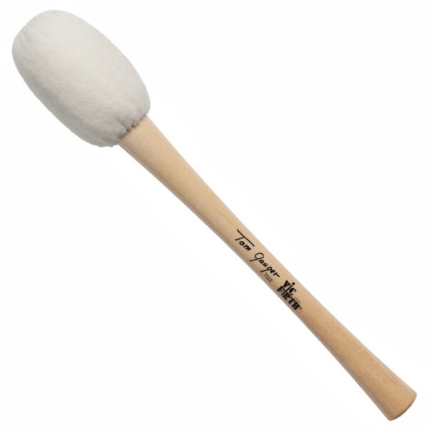 Vic Firth TG03 Tom Gauger Mallet Molto - būgnų plaktukai, 41,91cm, hickory, baltas vilnos galvutė