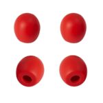 Vic Firth UMPT Universal Practice Tips (2 Pairs) - Būgnų lazdelės, triukšmo slopinimas, raudona spalva - Image 5