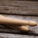 Vic Firth X55B American Classic® X55B Wood Tip būgnų lazdelės 5B su ilgesniu kotu - Image 3