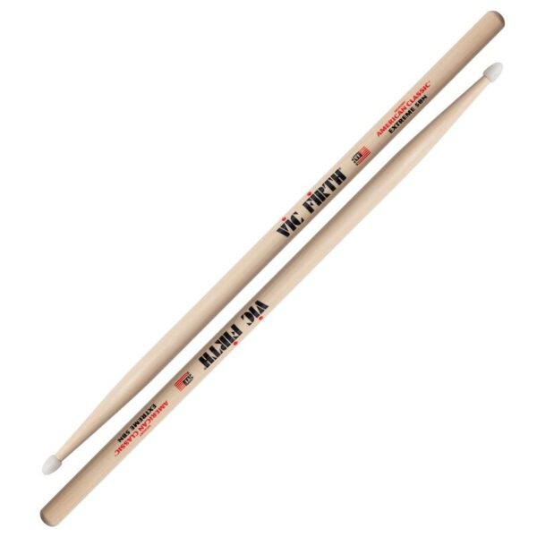 Vic Firth X5BN American Classic® Extreme 5B Nylon Tip būgnų lazdelės