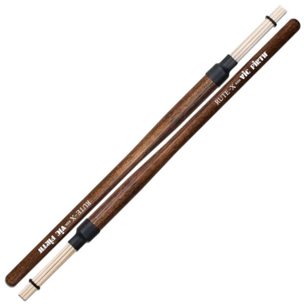 Vic Firth RXM RUTE-X Lazdelės - Vidutinio Storio Būgnų Šluotelės