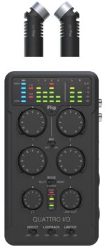 IK Multimedia iRig Pro Quattro I/O Deluxe