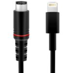 IK Multimedia Lightning to Mini-DIN Cable with Charging