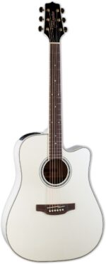 Takamine GD37CE PW Pearl White - Image 5