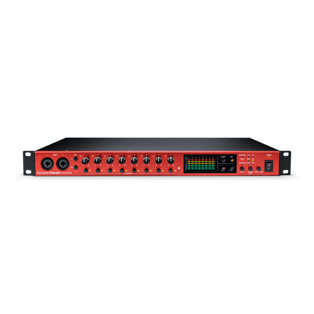 Clarett_OctoPre-frontelevated-2400-2400__59799.1676374979 Clarett+ OctoPre - Image 1