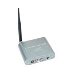 Tyliosios diskotekos ausinių siųstuvas