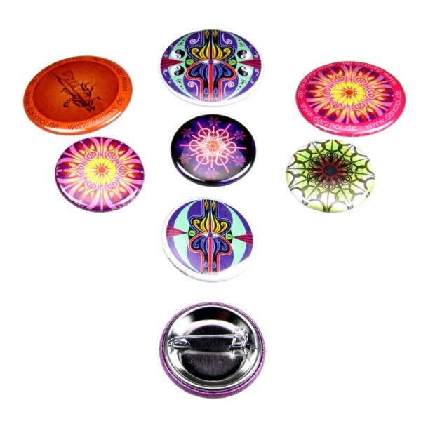 Adatėlės-mygtuko dambrelis Mandala