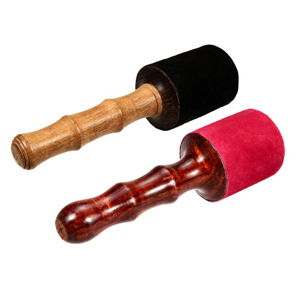 klangschalen-schlaegel-19x5-leder Dainuojančio dubulio plaktukas 19x5 Oda - Image 1