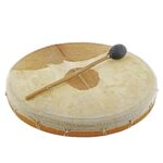 Šamano būgnas su ožkos kailiuku - Image 6