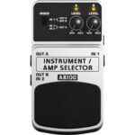 Behringer AB100 – A/B instrumentų ir stiprintuvų jungiklis