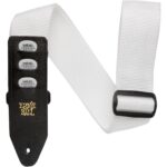 Ernie Ball 4259 Pickholder White, gitaros diržas