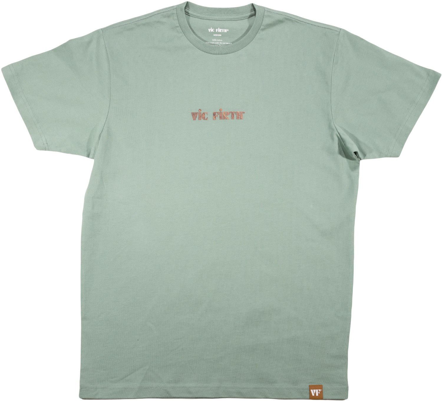 190VATS4x_VF-Shirt-front.jpg Vic Firth Sage Woodgrain, marškinėliai, dydis M - Image 1