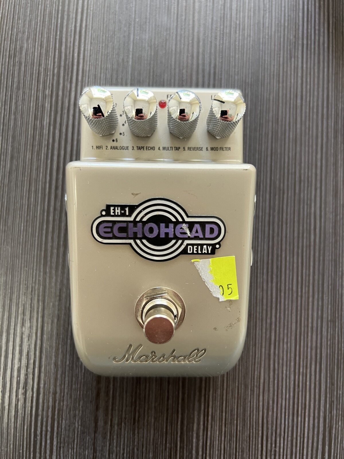 marshall-eh1-echohead-bstock Marshall EH-1 Echohead Delay pedalas B-Stock