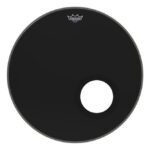 Remo Powerstroke 3 Ebony 18" būgno plastikas
