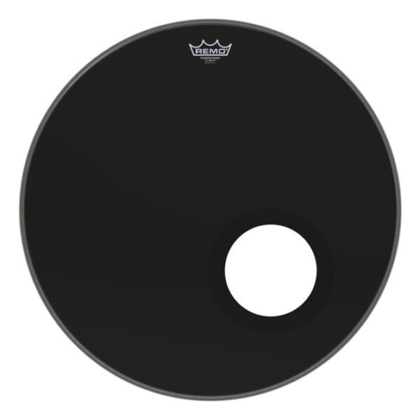 Remo Powerstroke 3 Ebony 22" būgno plastikas