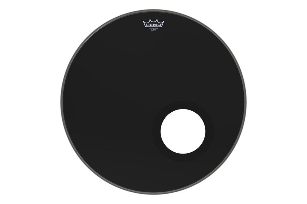 Remo Powerstroke 3 Ebony 22" būgno plastikas