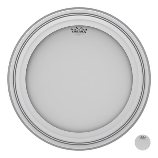 Remo Powerstroke Pro White coated 23" 23" būgno plastikas