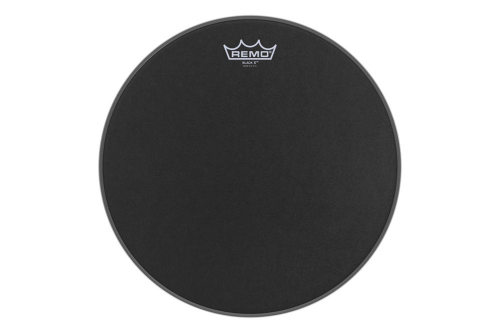 Remo Black X Snare Drum 13" 13" būgno plastikas