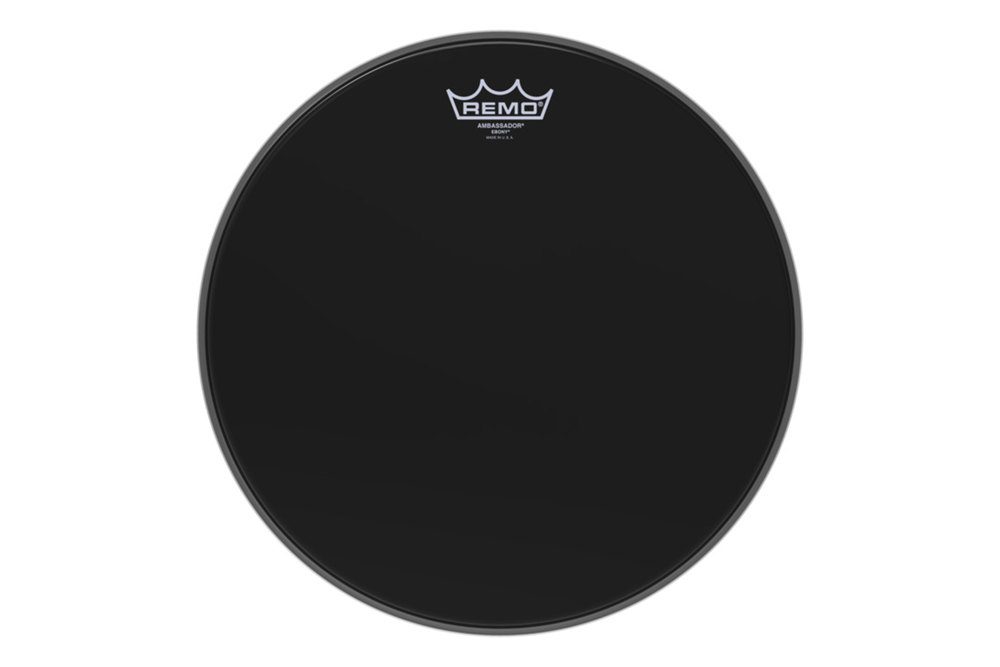 Remo Ambassador Ebony 14" būgno plastikas