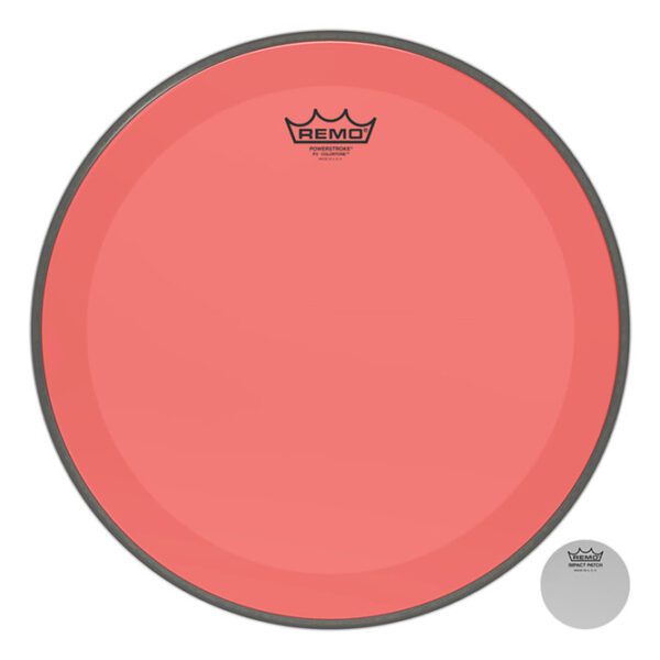 Remo Powerstroke 3 Clear 24" būgno plastikas