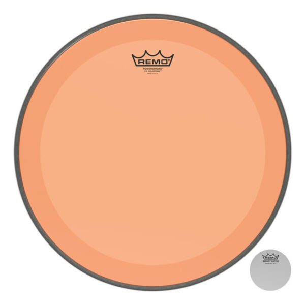 Remo Powerstroke 3 Clear 20" būgno plastikas