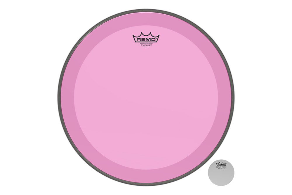 Remo Powerstroke 3 Clear 20" būgno plastikas