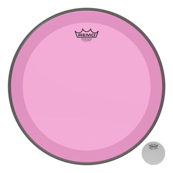 Remo Powerstroke 3 Clear 24" būgno plastikas