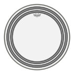 Remo Powersonic Clear bass drum 24" 24" būgno plastikas