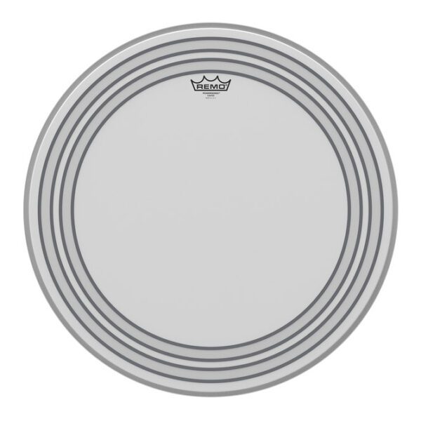 Remo Powersonic White coated bass drum 18" 18" būgno plastikas