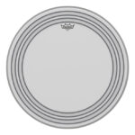 Remo Powersonic White coated bass drum 20" 20" būgno plastikas