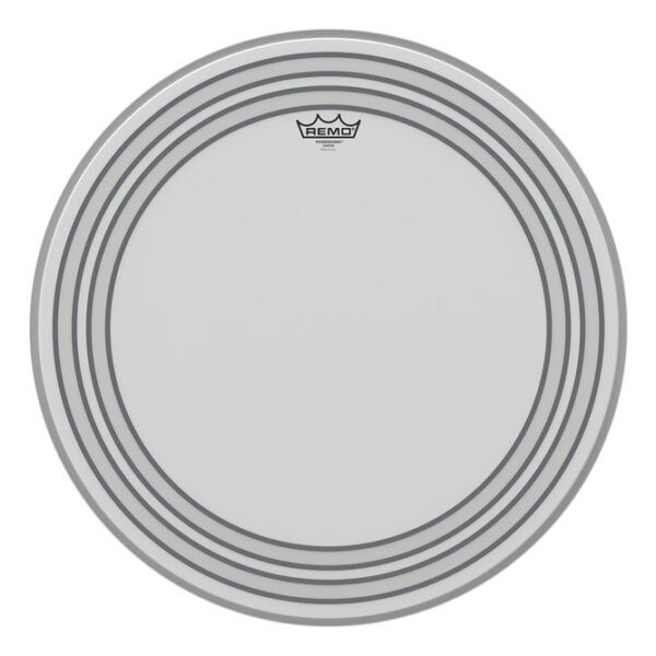 Remo Powersonic White coated bass drum 20" 20" būgno plastikas