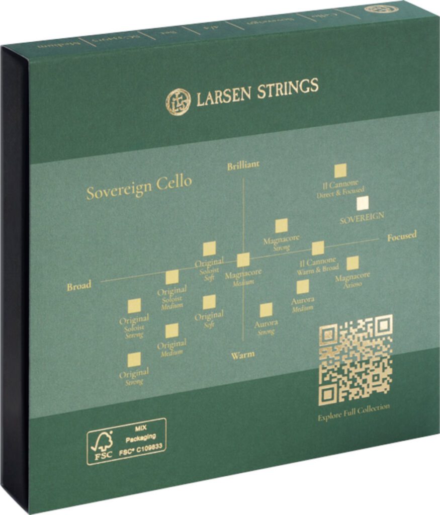 Larsen Larsen Sovereign komplektas violončelei