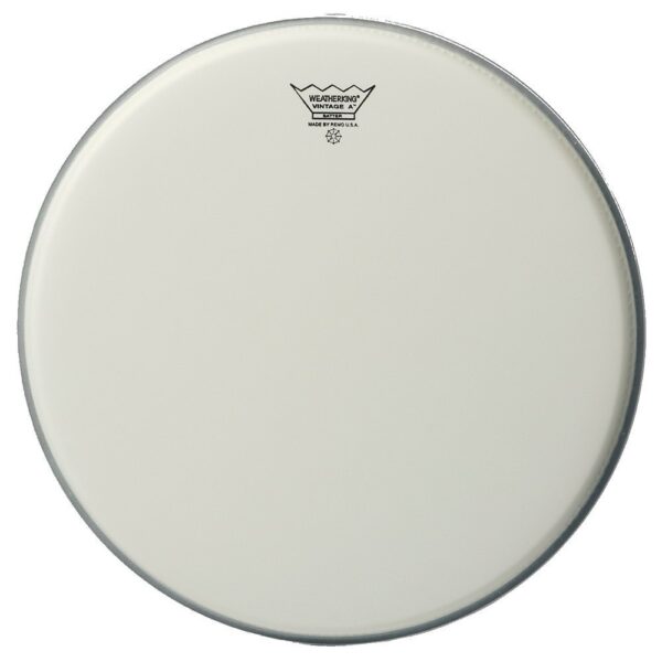 Remo Vintage A White coated 13" 13" būgno plastikas