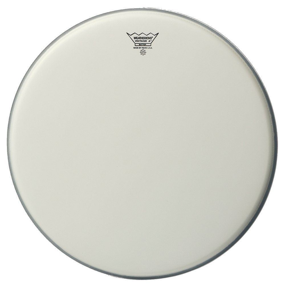 Remo Vintage A White coated 16" 16" būgno plastikas