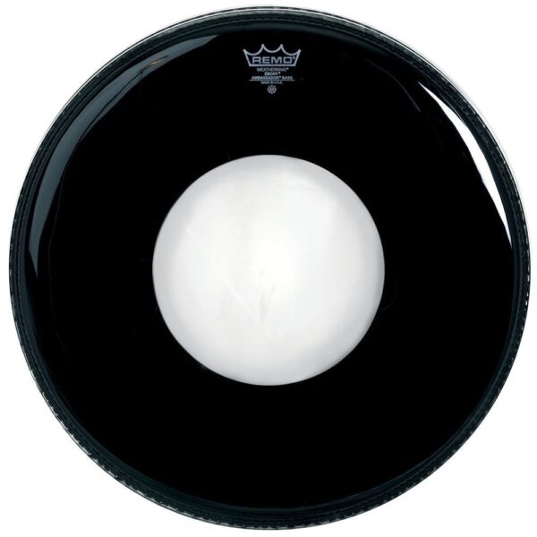 Remo Ambassador Ebony 20" būgno plastikas