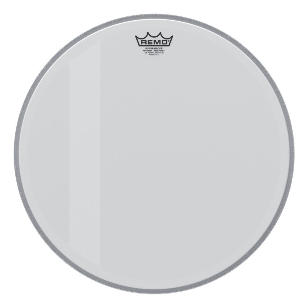 Remo Powerstroke 3 Coated 20" būgno plastikas