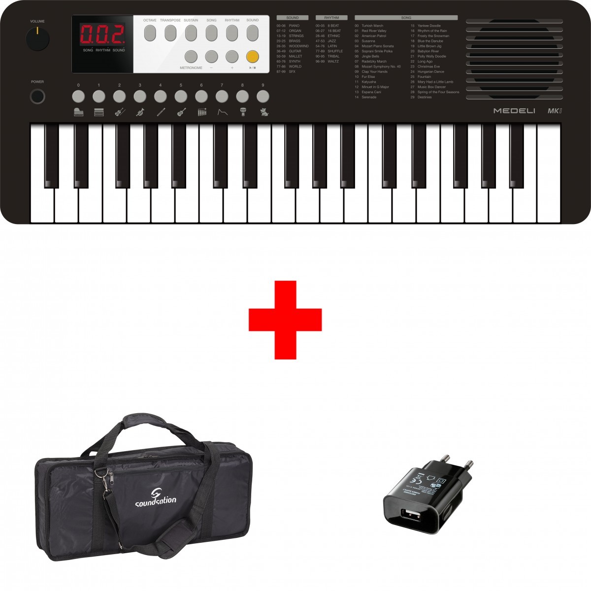 BUNDLE-MK1_001.jpg Medeli MK1-BUNDLE - Image 1