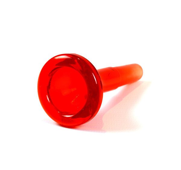 pBone pBone - tenorinio trombono pūstukas, raudonas