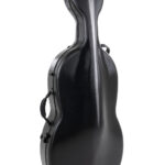 GEWA PURE POLYCARBONATE 4.6 - violončelės dėklas, 4/4 black Rolly