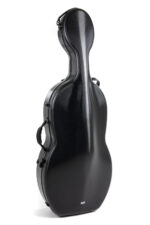 GEWA PURE POLYCARBONATE 4.6 - violončelės dėklas, 4/4 black Rolly