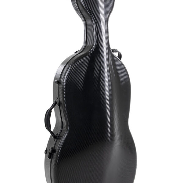 GEWA PURE POLYCARBONATE 4.6 - violončelės dėklas, 4/4 black Rolly