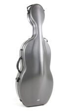 GEWA PURE POLYCARBONATE 4.6 - violončelės dėklas, 4/4 grey Rolly - Image 2