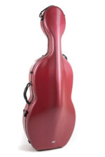 GEWA PURE POLYCARBONATE 4.6 - violončelės dėklas, 4/4 red Rolly